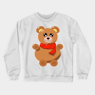 Cute and Funny Teddy Bear Lover Crewneck Sweatshirt